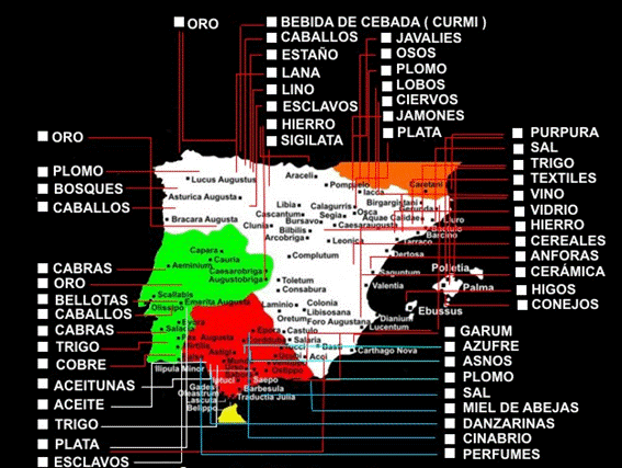 les riqueses d'Hispània 